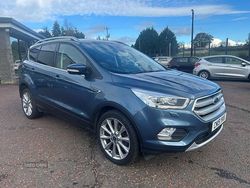Blue Used 2019 Ford Kuga Titanium X SUV | £10,950 (Fair price)