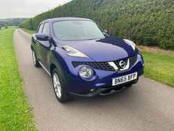 Blue Used 2015 Nissan Juke Acenta+ SUV | £4,495 (Fair price)