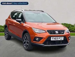 Orange Used 2020 Seat Arona FR SUV | £14,063 (Fair price)