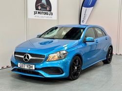 Blue Used 2017 Mercedes A200 AMG line Hatchback | £8,990 (Fair price)