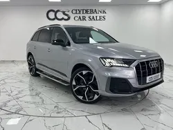 Silver Used 2021 Audi Q7 S-Line SUV | £35,995 (Good price)