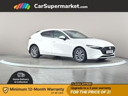 White Used 2021 Mazda 3 Hatchback | £12,197 (Fair price)