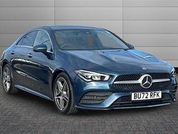 Blue Used 2022 Mercedes CLA180 AMG Line Premium Sedan | £25,695 (Fair price)