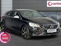 Black Used 2018 Volvo V40 R-Design Estate | £16,932 (Expensive)