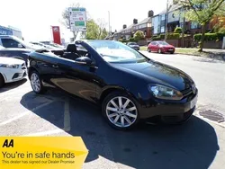 Black Used 2012 VW Golf Cabriolet SE Cabriolet | £4,255 (Fair price)