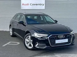 Brilliant black Used 2025 Audi A6 S-Line Estate | £52,990