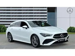 White Used 2024 Mercedes CLA200 Executive Estate | £27,318 (Fair price)