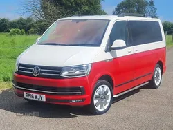 Red Used 2016 VW Caravelle Generation Six MPV | £29,950 (Expensive)