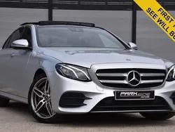 Silver Used 2018 Mercedes E220 AMG Line Premium Sedan | £15,495 (Fair price)