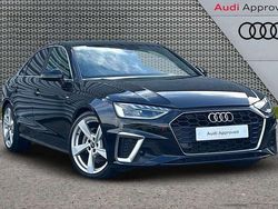 Black Used 2022 Audi A4 S-Line Sedan | £21,494 (Fair price)