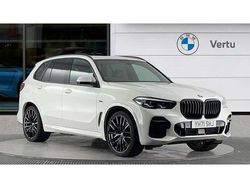 White Used 2021 BMW X5 M Sport SUV | £45,766 (Fair price)