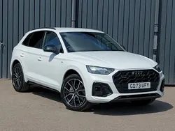 White Used 2024 Audi Q5 Black Edition SUV | £37,998 (Fair price)