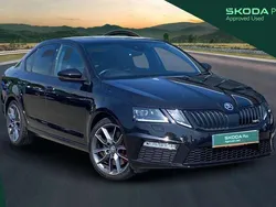 Black Used 2018 Skoda Octavia vRS Hatchback | £16,911 (Fair price)