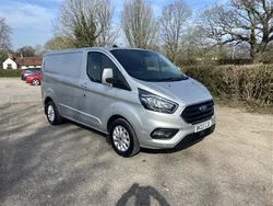 Silver Used 2022 Ford Transit Custom | £16,295 (Fair price)