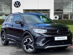 Black Used 2025 VW T-Cross R-line SUV | £24,975 (Expensive)