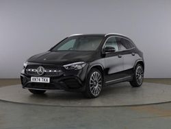 Cosmos black metallic Used 2024 Mercedes GLA220 AMG Line Premium Plus SUV | £37,690