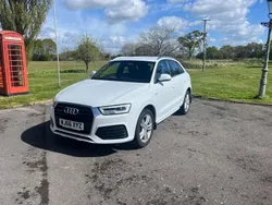 White Used 2016 Audi Q3 S-Line SUV | £14,495 (Fair price)