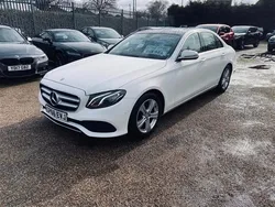 White Used 2016 Mercedes E220 Premium Sedan | £12,995 (Expensive)