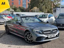 Grey Used 2019 Mercedes C300 AMG Line Premium Cabriolet | £23,995 (Fair price)