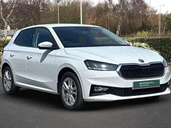 Moon white metallic Used 2024 Skoda Fabia SE L Hatchback | £18,000 (Fair price)