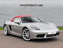 Silver New 2025 Porsche Boxster Edition Cabriolet | £68,990 (Expensive)