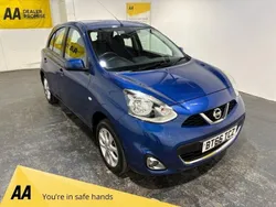 Blue Used 2016 Nissan Micra Acenta Hatchback | £4,790 (Fair price)