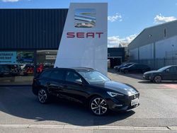 Midnight black Used 2025 Seat Leon FR Sport Estate | £24,990 (Expensive)