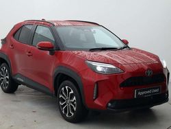 Red Used 2024 Toyota Yaris Hybrid Design SUV | £24,799 (A bit pricey)