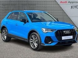 Blue Used 2022 Audi Q3 Black Edition SUV | £27,750 (Good price)