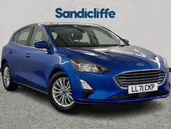 Blue Used 2021 Ford Focus Hatchback | £12,565 (Good price)