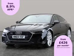 Black Used 2019 Audi A7 Sportback S-Line Hatchback | £25,800 (Fair price)