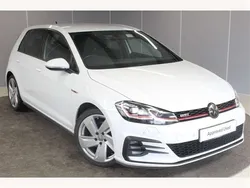 White Used 2017 VW Golf VII GTI Hatchback | £14,995 (Fair price)