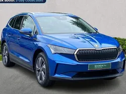Blue Used 2024 Skoda Enyaq iV SUV | £31,587 (A bit pricey)