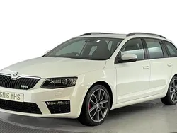 White Used 2016 Skoda Octavia vRS Estate | £10,780 (A bit pricey)