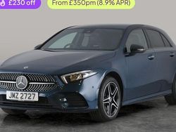 Blue Used 2022 Mercedes A250 AMG Line Premium Hatchback | £21,558 (Fair price)