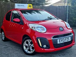 Red Used 2013 Citroën C1 VTR Sport Hatchback | £3,695 (Fair price)