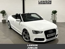 White Used 2013 Audi A5 Cabriolet S-Line Cabriolet | £10,990 (A bit pricey)