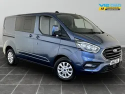 Blue Used 2021 Ford Transit Custom Limited Van | £20,995 (Fair price)