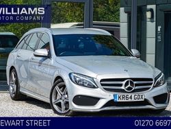Silver Used 2014 Mercedes C250 AMG line Estate | £10,990 (Fair price)