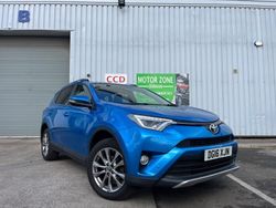 Blue Used 2016 Toyota RAV4 SUV | £9,750 (Fair price)