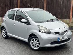 Silver Used 2008 Toyota Aygo Platinum Hatchback | £1,395 (A bit pricey)