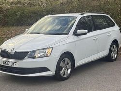 White Used 2017 Skoda Fabia SE Estate | £6,500 (Good price)