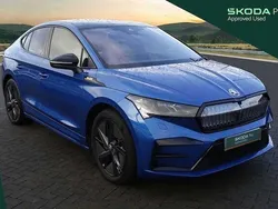 Blue Used 2023 Skoda Enyaq iV vRS SUV | £27,980 (Fair price)