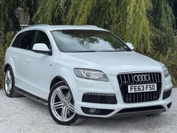 White Used 2013 Audi Q7 S-line plus SUV | £12,145 (Fair price)