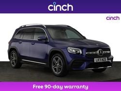 Blue Used 2021 Mercedes GLB200 AMG line SUV | £23,499 (Good price)