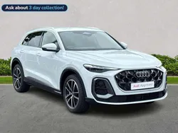 White New 2025 Audi Q5 Advanced SUV | £57,204 (A bit pricey)