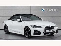 White Used 2022 BMW 420 M Sport Cabriolet | £28,490 (Super price)