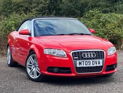 Red Used 2009 Audi A4 Cabriolet S-Line Cabriolet | £2,485 (Fair price)