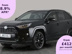 Black Used 2021 Toyota RAV4 Hybrid Edition SUV | £26,309 (Fair price)