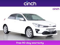 White Used 2021 Kia Rio Hatchback | £9,699 (Expensive)